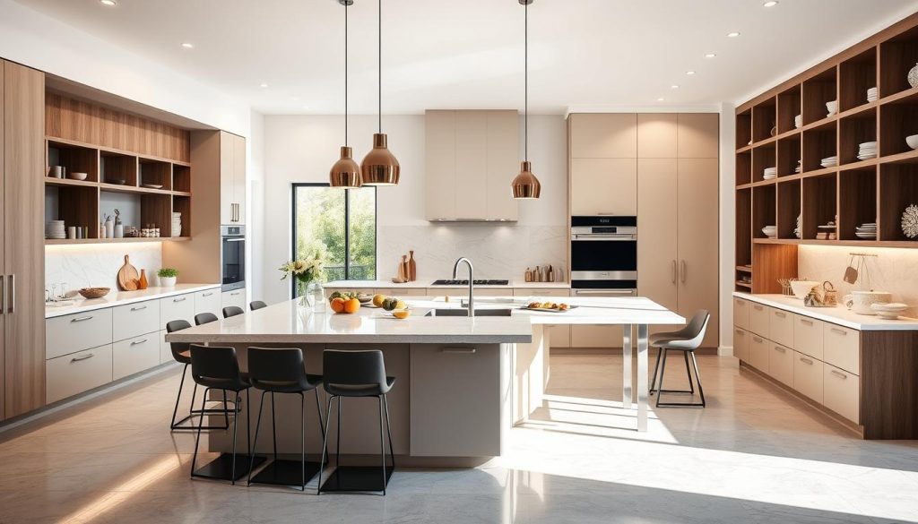 Kitchen Island Design Layouts